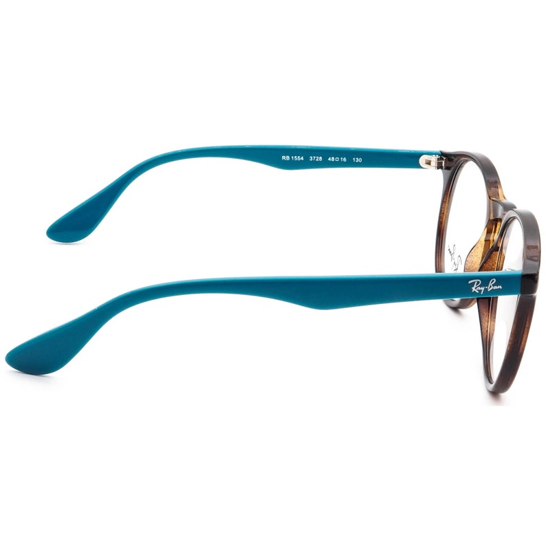 Ray-Ban Junior Eyeglasses RB 1554 3728 Tortoise/Blue Round Frame 48[]16 130 image 4