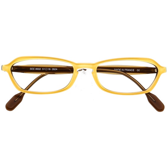 See Eyewear Women's Eyeglasses 8602 2824 Yellow o… - image 6