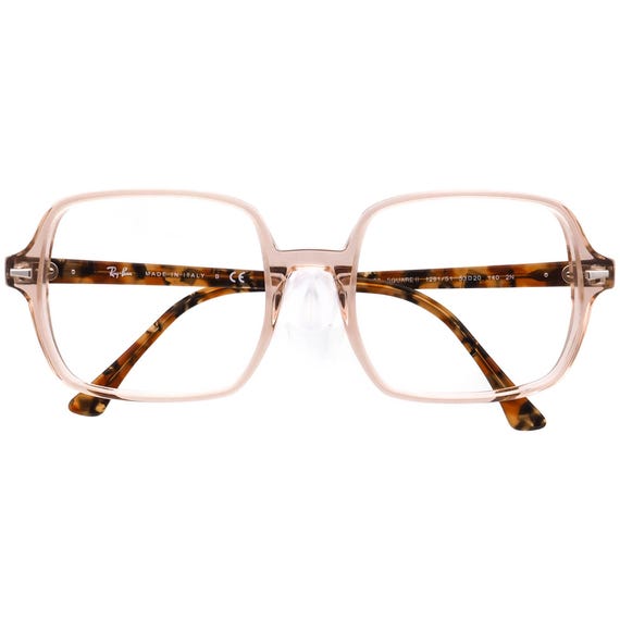 Ray-Ban Square II Women\'s Sunglasses Transparent Light Brown RB1973 1281/51 Ray-Ban Square II Womens Sunglasses Transparent Light Brown  main image 3