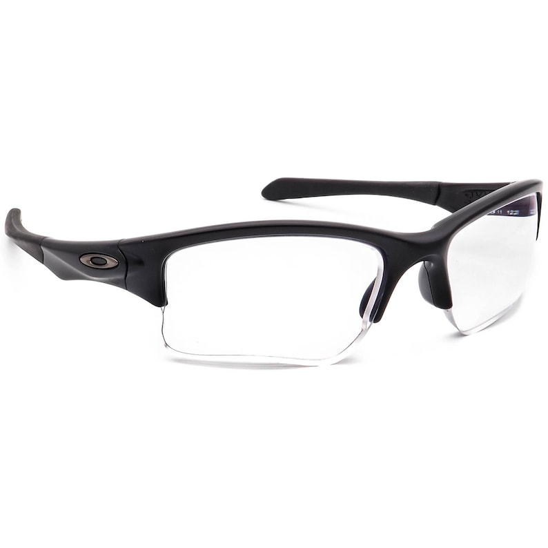 Okulary przeciwsłoneczne męskie Oakley Rx, tylko oprawka OO9200-06, satynowe, czarne, półramka, 61 mm zdjęcie 1