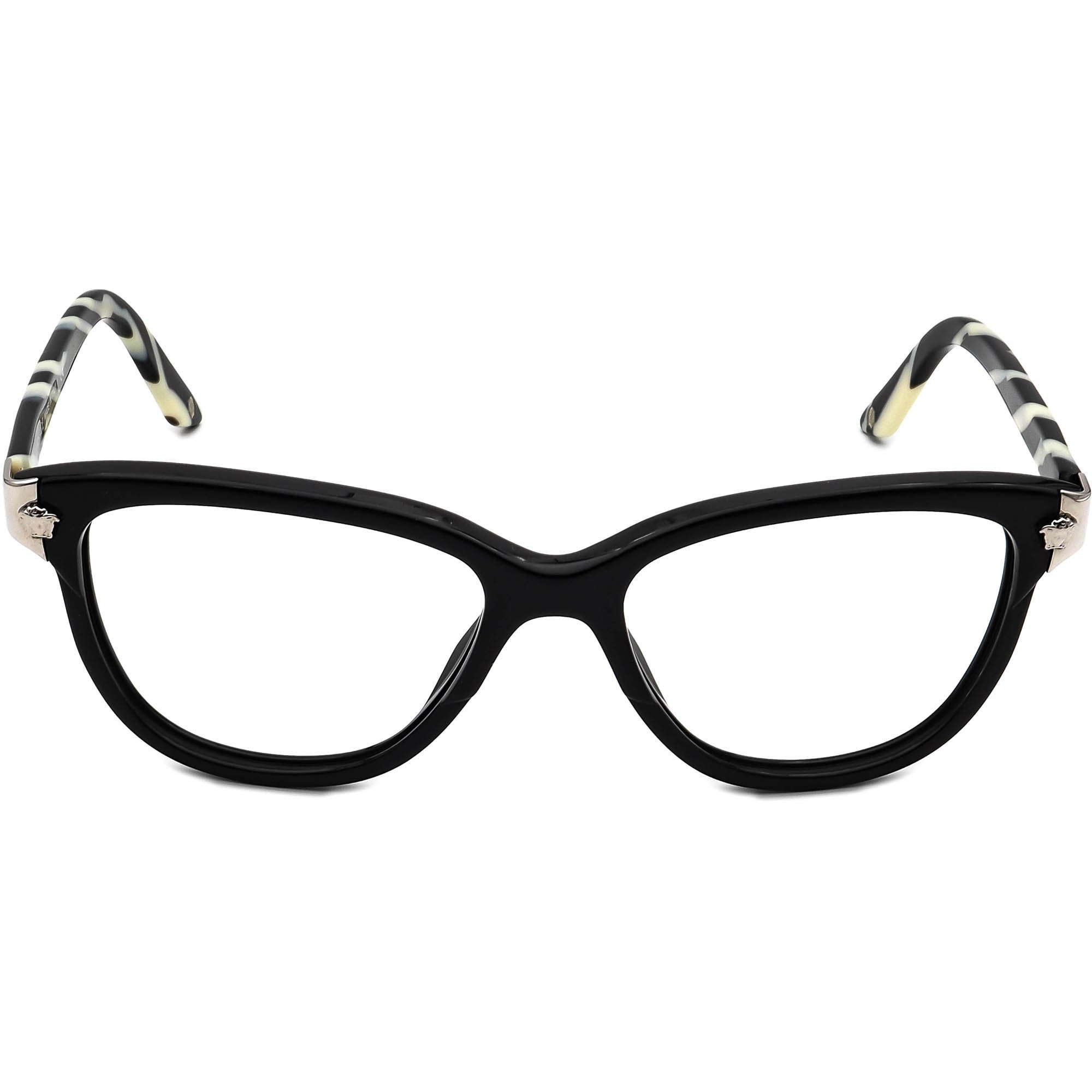 Versace Sunglasses Frame Only MOD.4228 5012/11 Black  Italy 56 [] 17-140 Versace Sunglasses Frame Only MOD.4228 GB1/11 Black/zebra B  main image 4