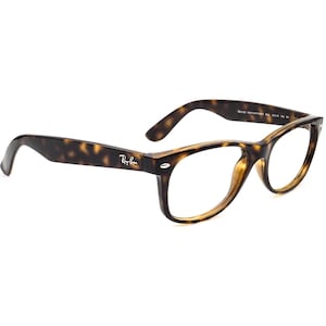 Gafas de sol Ray-Ban Montura única RB 2132 New Wayfarer 902L Tortuga oscura Cuadrada Italia 55 mm