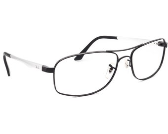 Ray-Ban Men's Sunglasses Frame Only RB 3484 002 Black/Silver Pilot Metal 60 mm