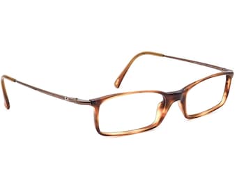 Ray-Ban Eyeglasses RB 5049 2144 Striped Brown Rectangular Frame Italy 50[]17 135