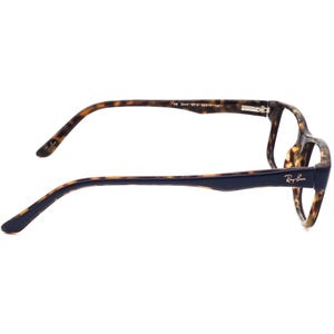 Ray-Ban Eyeglasses RB 5245 5219 Polished Dark Blue on Havana Square Frame 52[]17 140 image 4
