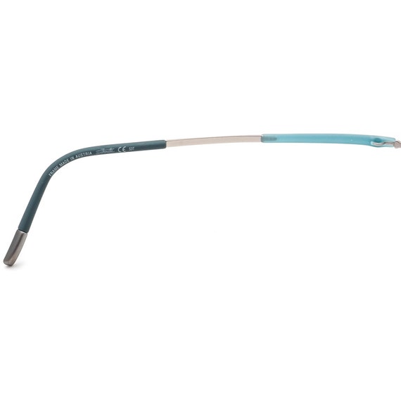 Silhouette Eyeglasses 5540 70 7000 Silver/Blue Ri… - image 7