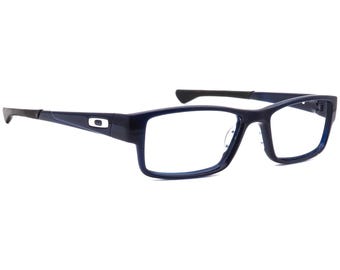 Oakley Men's Eyeglasses Airdrop OX8046-0455 Blue Ice Rectangular Frame 55[]18 143