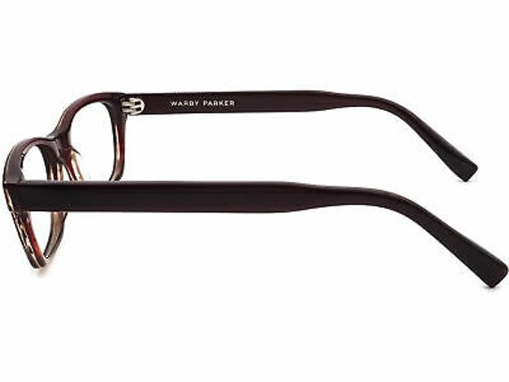 Warby Parker Eyeglasses Sims 313 Burgundy Fade Fu… - image 5