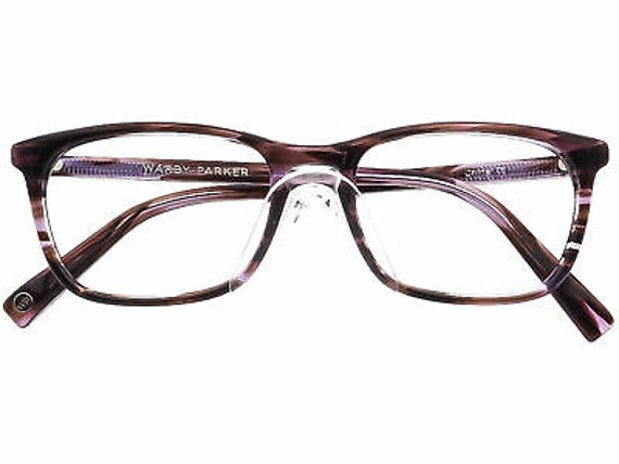 Warby Parker Women's Eyeglasses Welty 145 Brown/P… - image 4