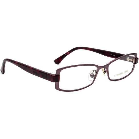 Michael Kors Eyeglasses MK482 505 Purple/Mosaic Rectangular Frame 50[]17 135