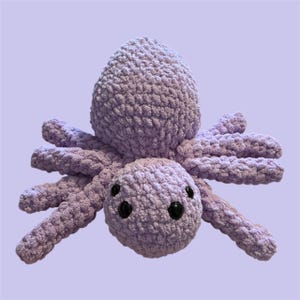 crochet spider