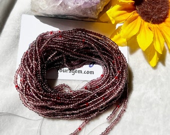 Purple Waist beads, seed bead waist beads, tie on waist beads, African waist beads, summer waist beads, simple waist bead, Purple seed beads