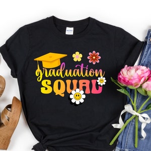 Graduation squad retro shirts,Class of 2023,Family of graduates shirt,Graduate Shirt Of 2023,Grad Shirts,Grad Family Shirts,Grad Trip Shirts