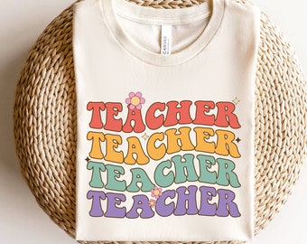 Teacher Shirt - Funny Teachers T-Shirt - Back to School Gift - Women's Teacher Tee - Custom Design Teacher Apparel