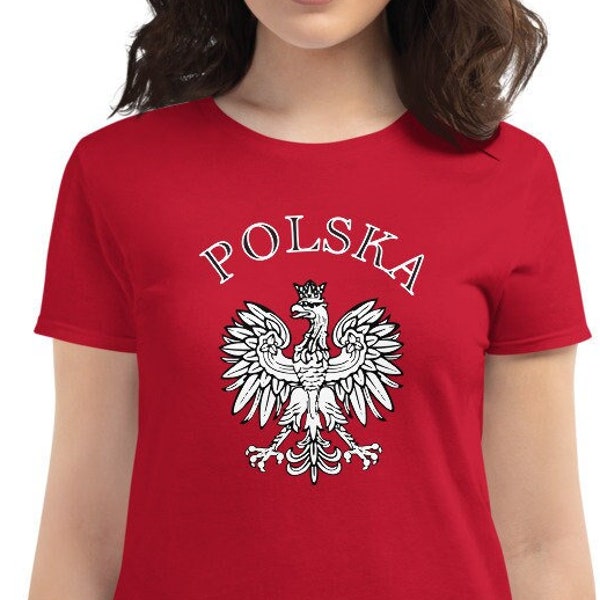 Polska tshirt, Poland shirt, Polish eagle tshirt,  Polish patriotic shirt, Gift for Polish friend, Polish Heritage