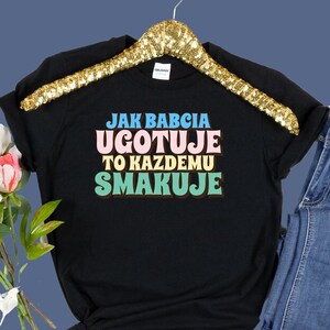Gift idea for babcia, Saying shirt Polish grandma, Thoughtful gifts for babcia for birthday, Meaningful gift for babcia from grandkids