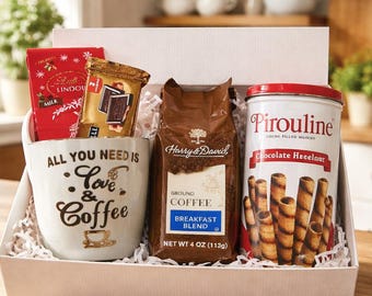 Coffee Lover Gift Box, Thank You Gift, Sympathy Gift Ideas, Condolence ...