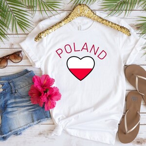 Poland Tshirt, Polish Flag, Polish Flag Shirt, Polish Patriotic Tee, Gift For Polish Citizen, Gift Idea For Polish Friend, I love Poland