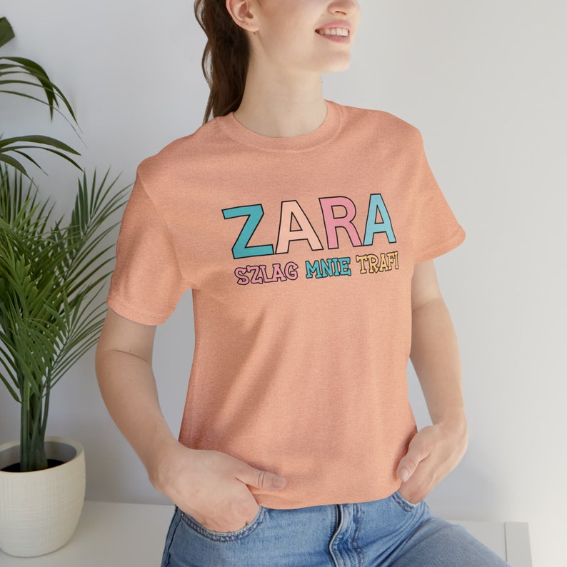 Zara szlag mnie trafi shirt,Polish tshirts, Funny polish shirts, Polish gifts, Gift idea for polish woman image 8
