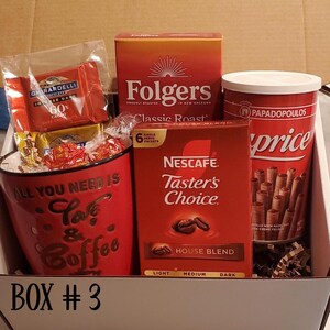Coffee Lover Gift Box, Thank You Gift, Sympathy Gift Ideas, Condolence ...