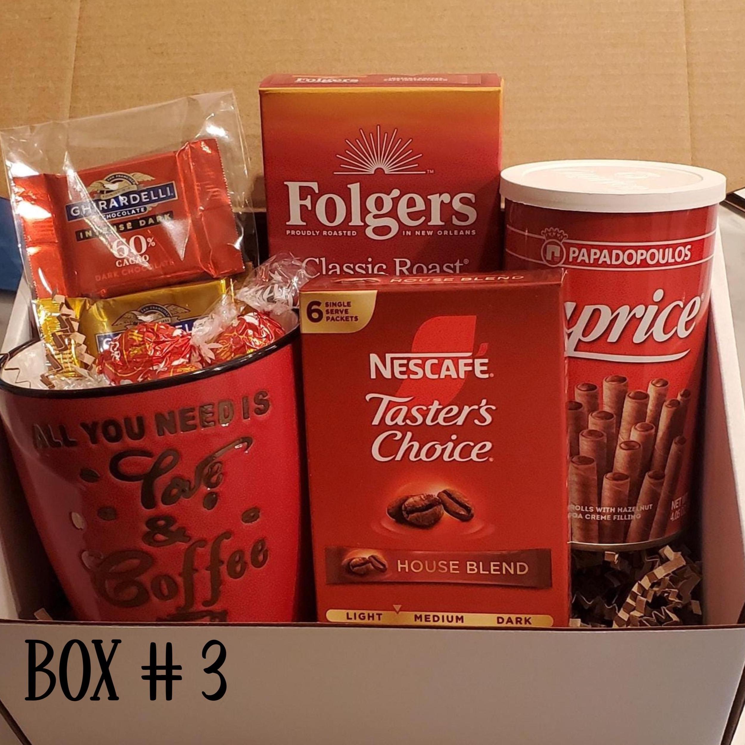 Coffee Lover Gift Box, Thank You Gift, Sympathy Gift Ideas, Condolence ...