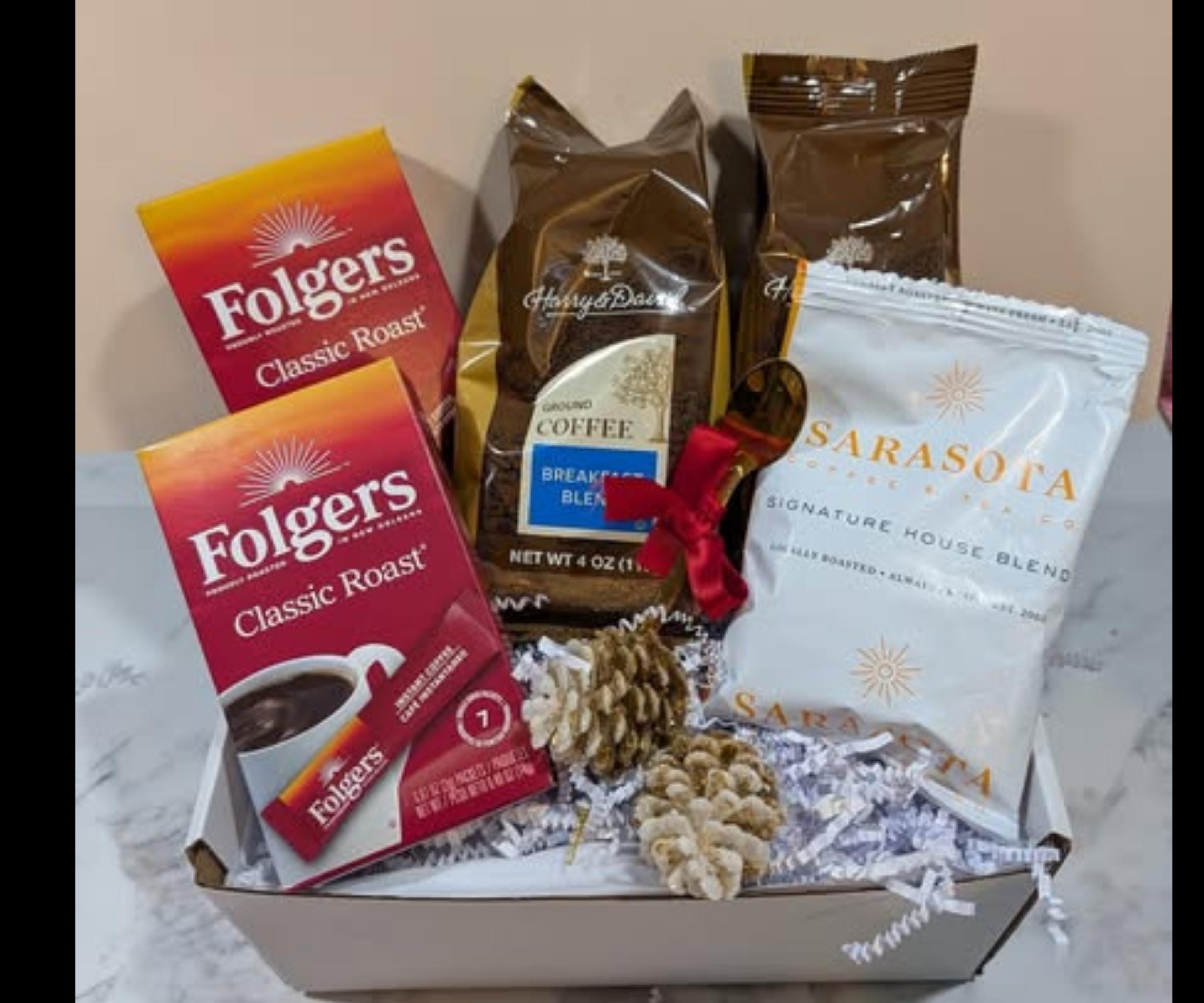 Coffee Lover Gift Box, Thank You Gift, Sympathy Gift Ideas, Condolence ...