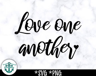 Download Love One Another Svg Etsy