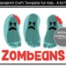 Halloween Puns Handprint Craft Bundle, Printable, Handprint Ghosts ...