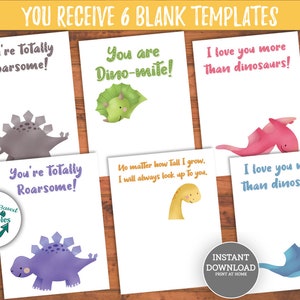Printable Dinosaur Handprint Card Bundle Dino Hand Print Craft - Etsy