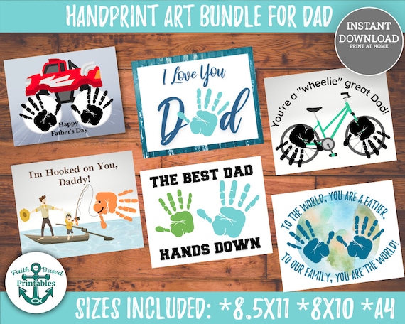 Fun and Easy Father's Day Canvas Craft For Kids - Westyn Baby