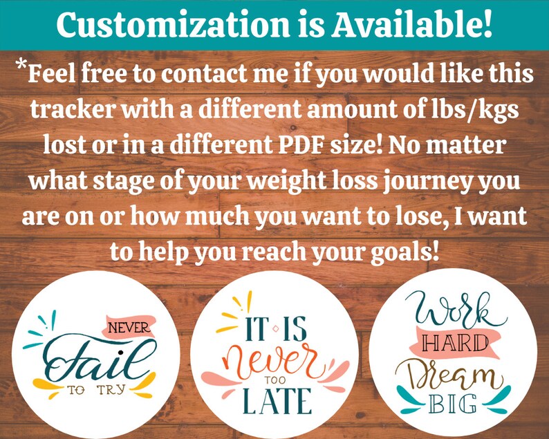 100 Lb Printable Weight Loss Tracker Printable Weight Loss - Etsy