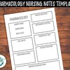 Patho Nursing Notes Template Disease Template Pathophysiology Study ...