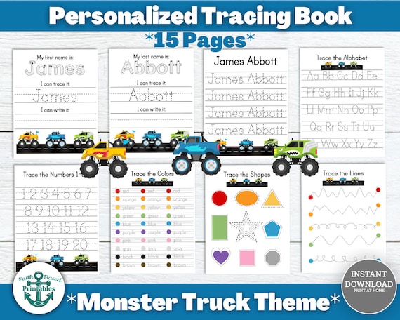 Letter Tracing for Kids James Trace my Name Workbook: Tracing