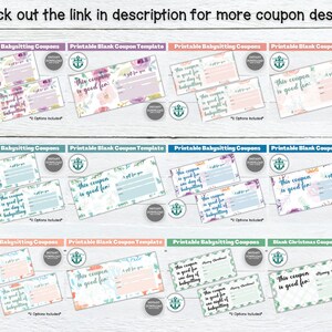 Babysitting Coupon Template Printable Coupons Free Baby Sitting Coupon ...