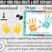 The Best Dad Hands Down Printable Gift for Daddy Handprint Art Hand ...