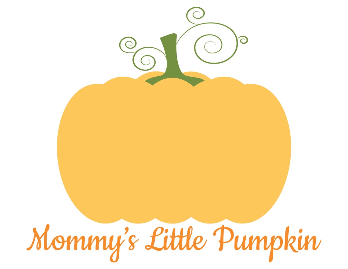 Mommy's Little Pumpkin Handprint Craft Baby Handprint Art | Etsy
