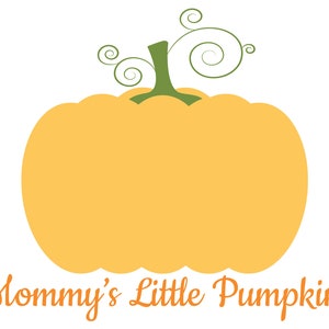Mommy's Little Pumpkin Handprint Craft, Baby Handprint Art Card, Fall ...