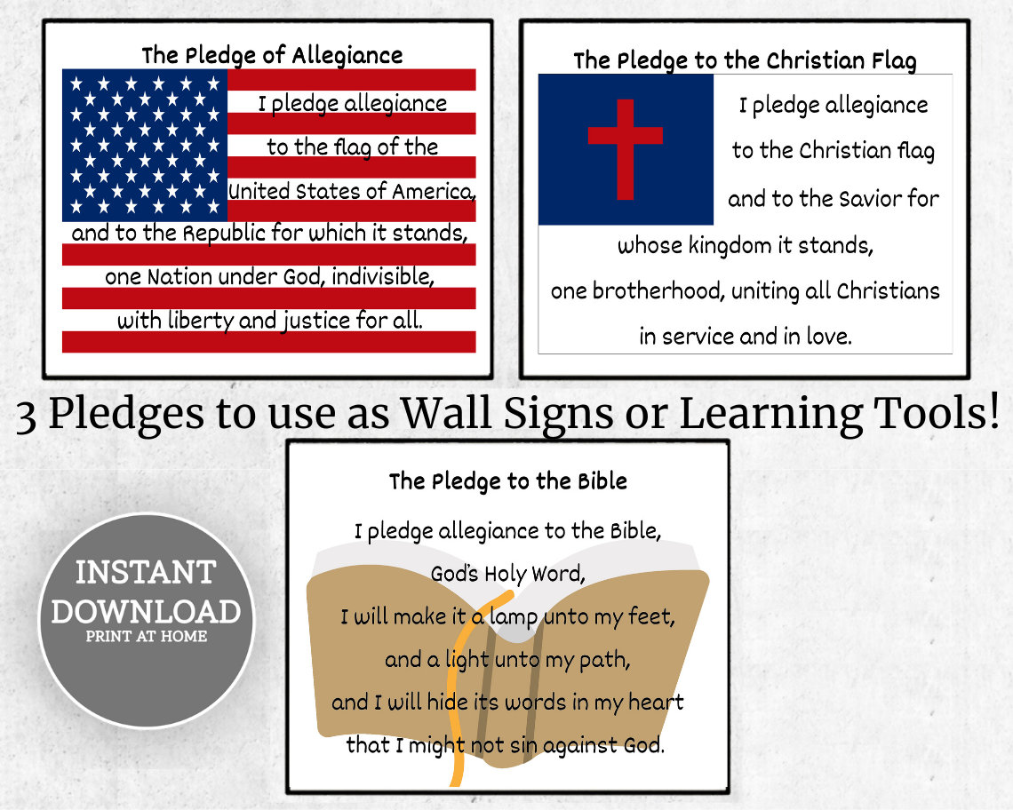 Pledge Of Allegiance For Kids Printable Pledge Of Allegiance Copywork Mamas Learning Corner