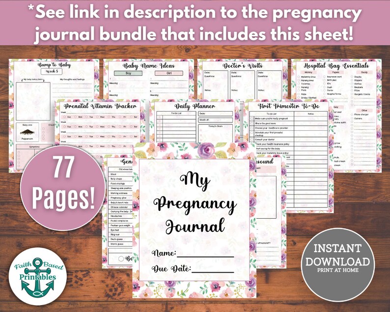 Birth Plan Template Simple Printable Birth Plan Checklist - Etsy