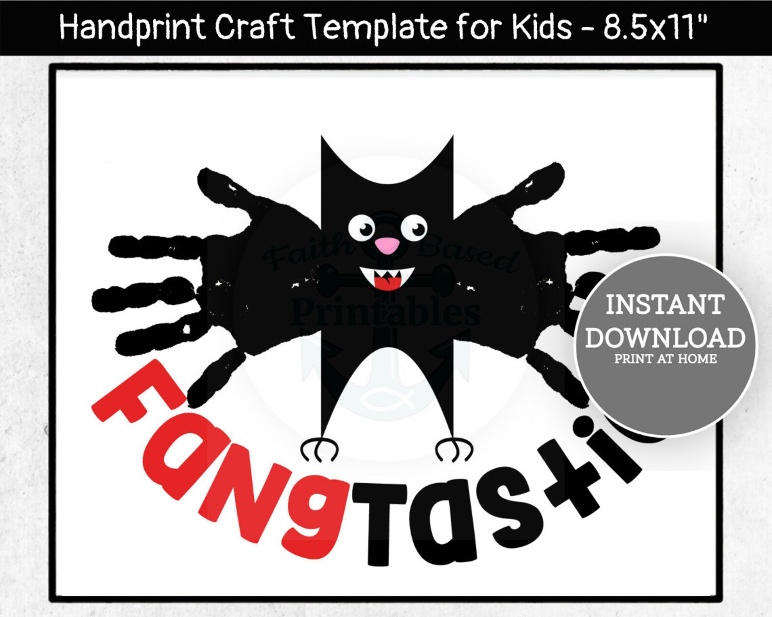 Halloween Puns Handprint Craft Bundle Printable Handprint - Etsy