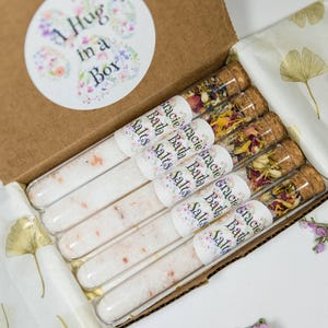 Bath salt tubes, bath, salts, spa gift, favors, bath salt, spa gift