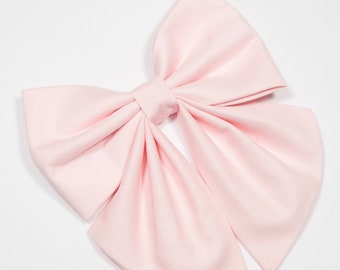 Light pink sailor bow, dog bow, pet bow, dog accessories, pet accessories,