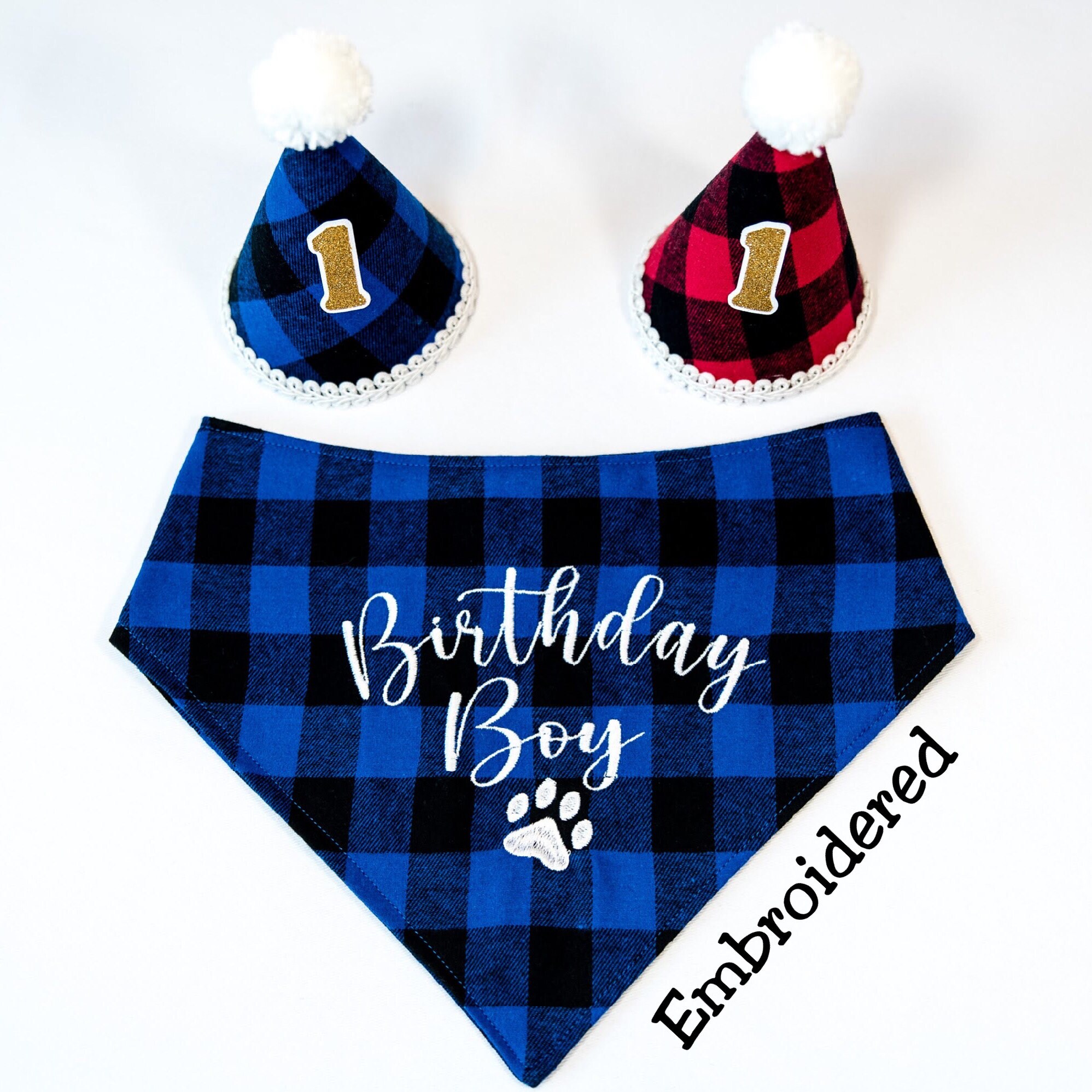 Pet birthday bandana dog birthday bandana pet accessories Etsy