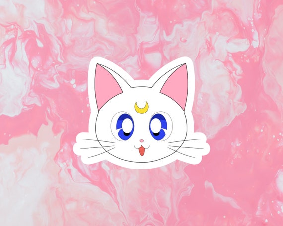 Sailor Moon Luna And Artemis Die Cut Sticker Aesthetic Etsy Sailor Moon Luna And Artemis Die Cut Sticker Aesthetic Etsy