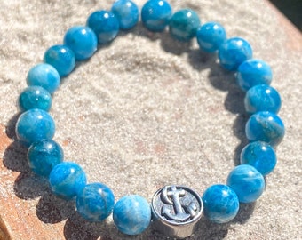 Apatit Pearl Bracelet Anchor Steering Wheel I Summer I Lucky Charm I Yoga