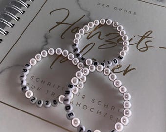 Pearl bracelet magic miracle pearls | Bride to Be | Team Bride | Maid of Honor | Bridesmaid | Wedding