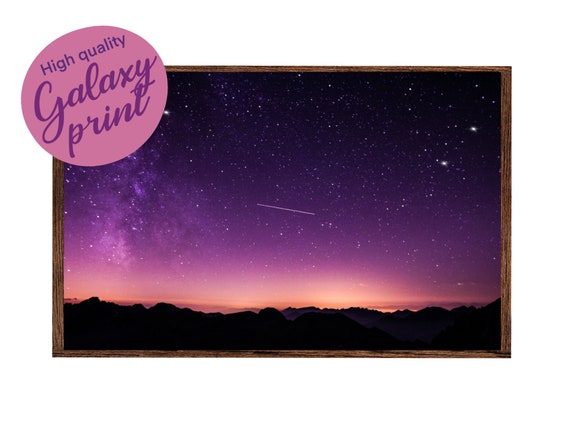 Hochwertige Galaxie Druck-Wand-Dekor Schlafzimmer-druckbare | Etsy