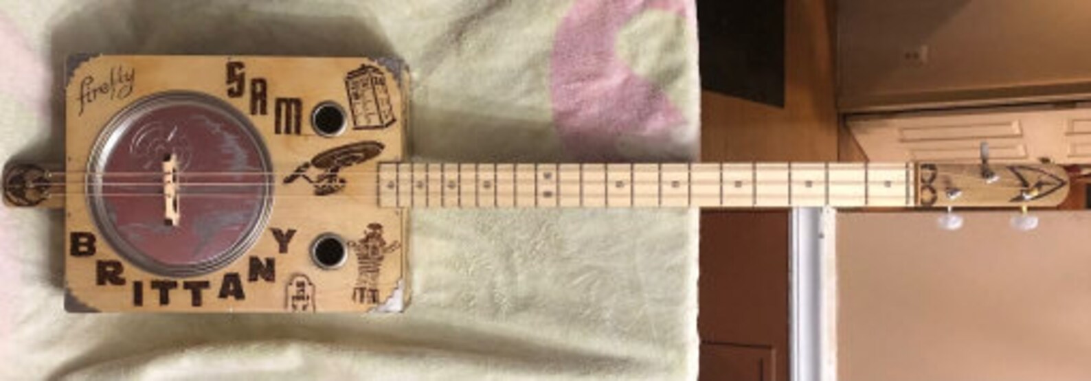 Sci Fi Themed Resonator Guitar SOLD Etsy