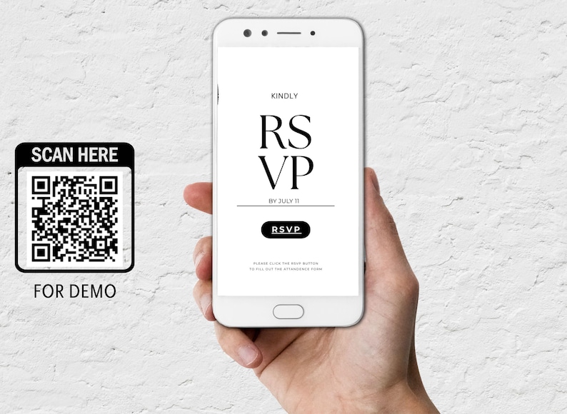 Wedding Invitation and Rsvp, Clickable RSVP Form, Canva Website Template, Trackable RSVP, Web Invitation with RSVP, Online Invitation