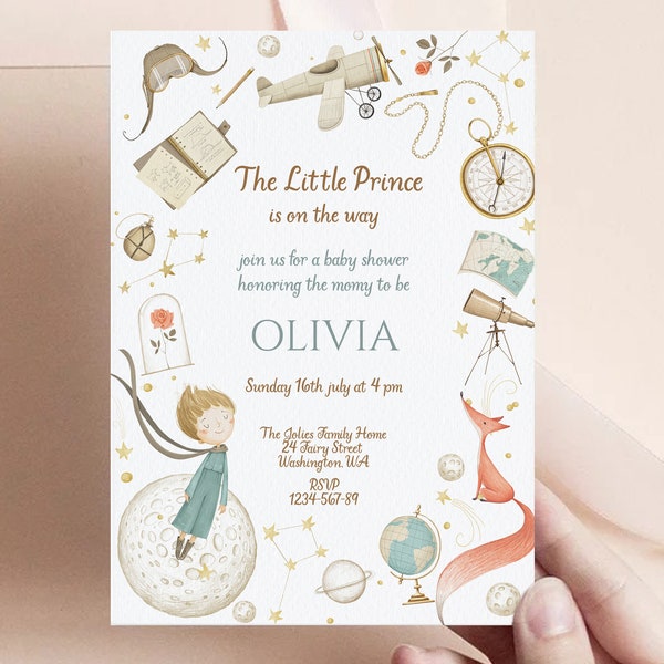 Little Prince Baby Shower - Etsy